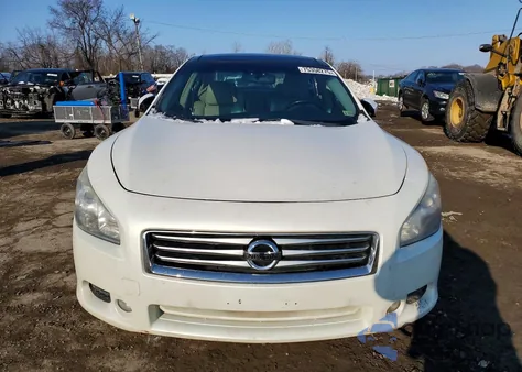 2014 Nissan Maxima S z USA, uszkodzony, nr VIN 1N4AA5AP1EC473766